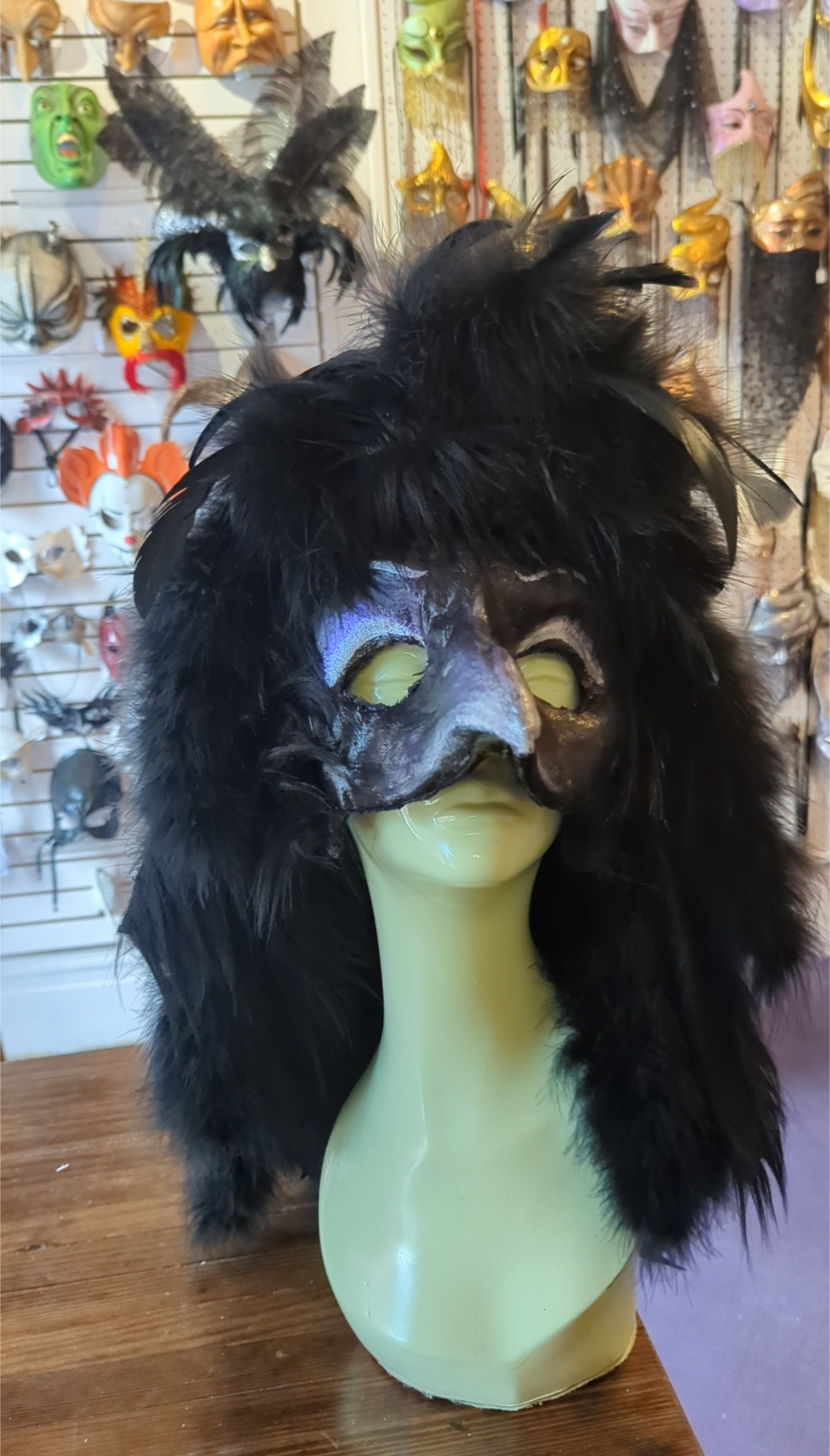 Fancy Crow w/ Boogie Hair image 0
