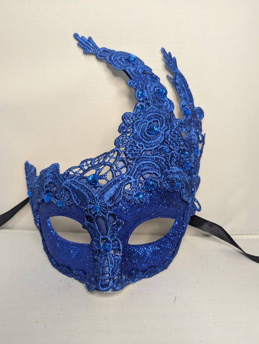 Lace Swan- Royal Blue image 0