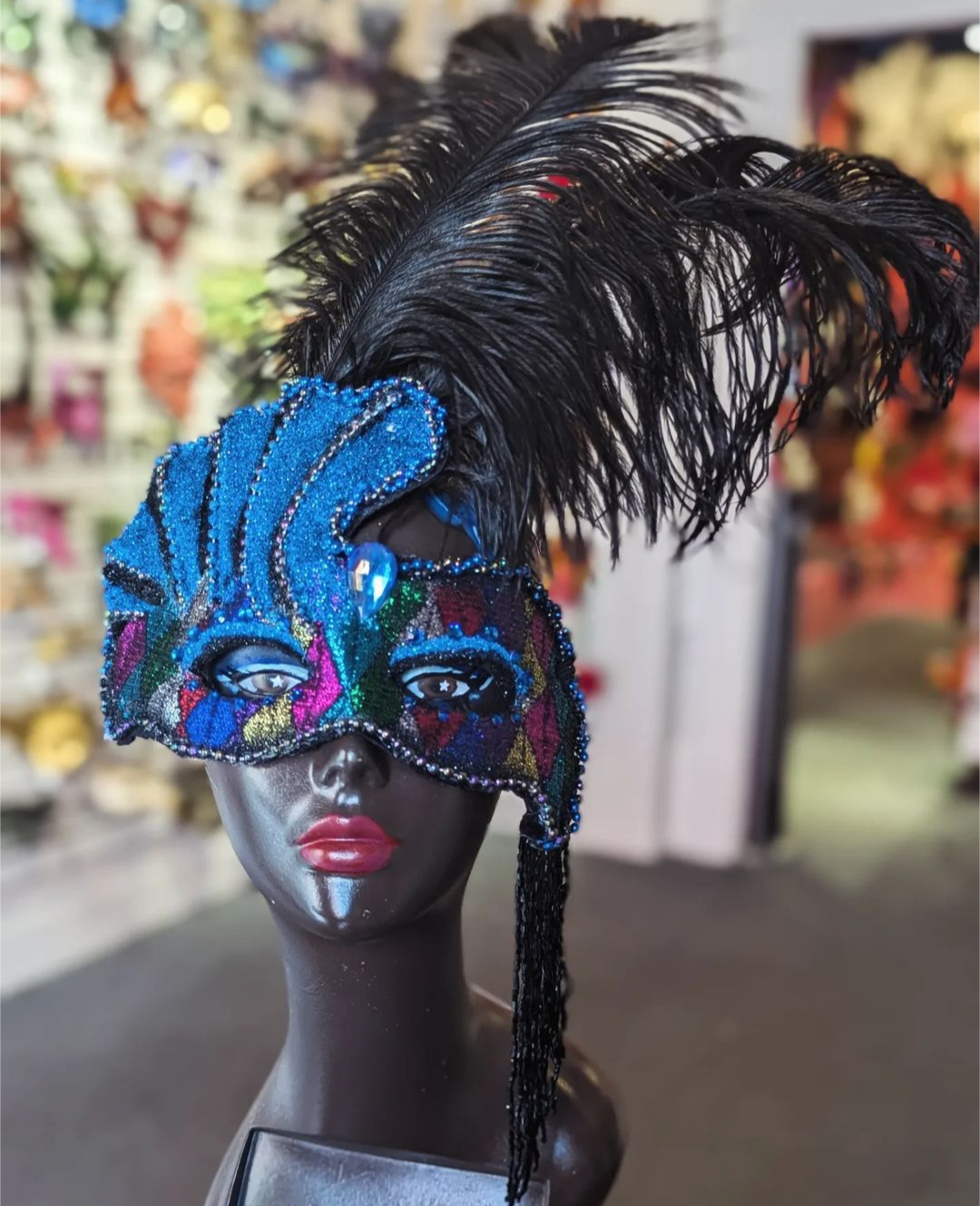 Fancy Erte Masq/ Blue image 0