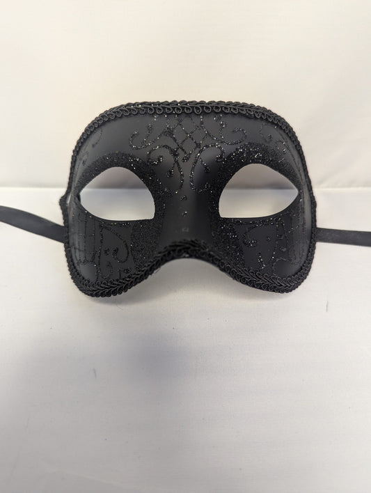 Classic Black Masquerade Men's image 0