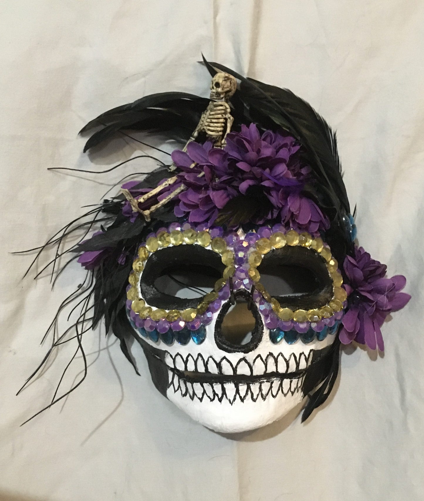 Purple Jeweled Skull image 1